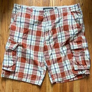 Old Navy - Plaid Cargo Men Shorts